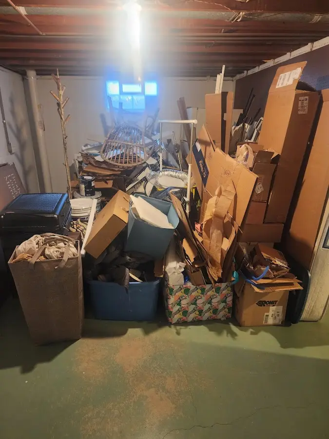 Roll-off dumpster container at job site for Construction Dumpster Rental in Independence